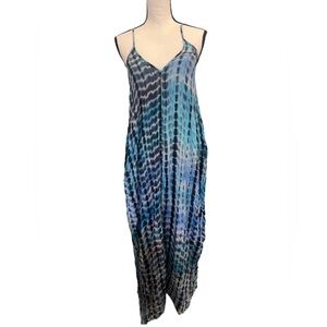 Lovestitch Blue Tie Dye Dress